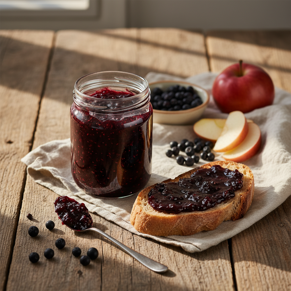 Aronia-Apfel-Marmelade – Aroniabeeren-Rezept