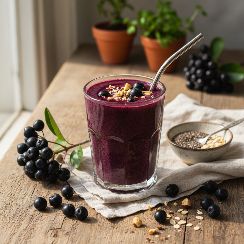 Aronia-Power-Smoothie – Aronia-Rezept